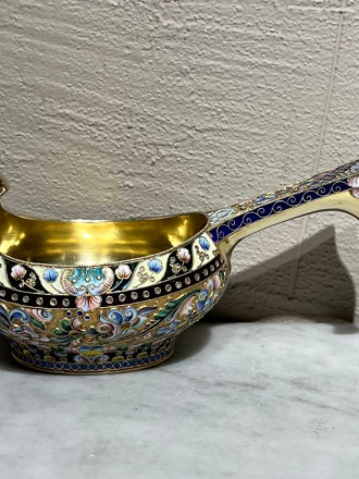 Ковш, мастер Г.Самошин, 16 см, 175 грамм