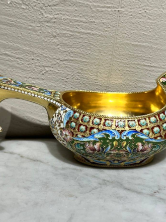Ковш, мастер А. Егорнов, 17 см, 261 грамм