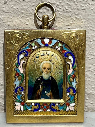 Икона Преподобный Сергий Радонежский