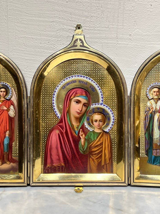 Складень Казанская Пресвятая Богородица