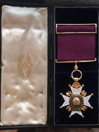 Знак Ордена Бани военного класса