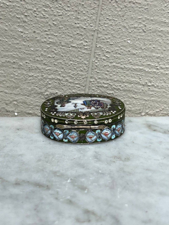 Коробка серебряная,20 век,88 проба
